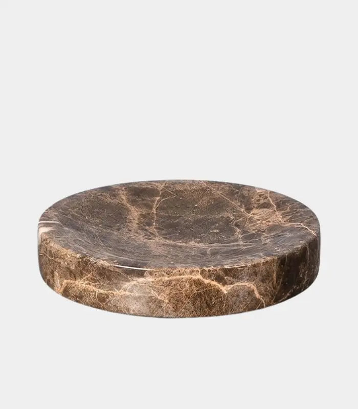 Natural Marble Soap Dish – Artisan Stone Bathroom Accessory