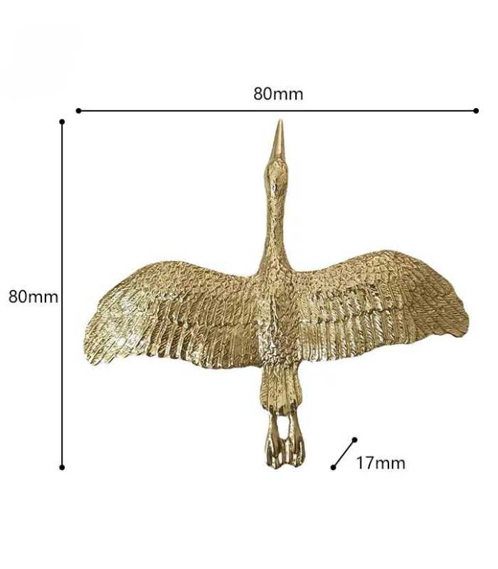 Solid Brass Cabinet Door Handle Golden Goose