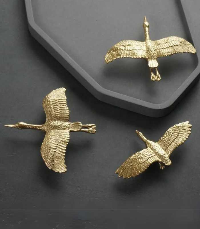 Solid Brass Cabinet Door Handle Golden Goose