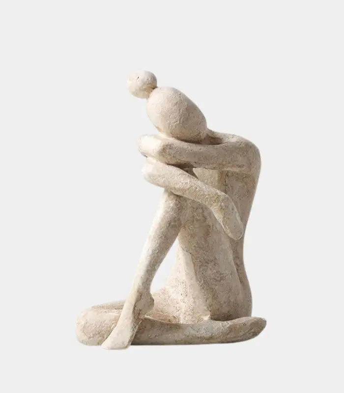Reverie Decorative Sculptute – Handmade Resin Decorative Object Bookend 14 cm (5.51 in)