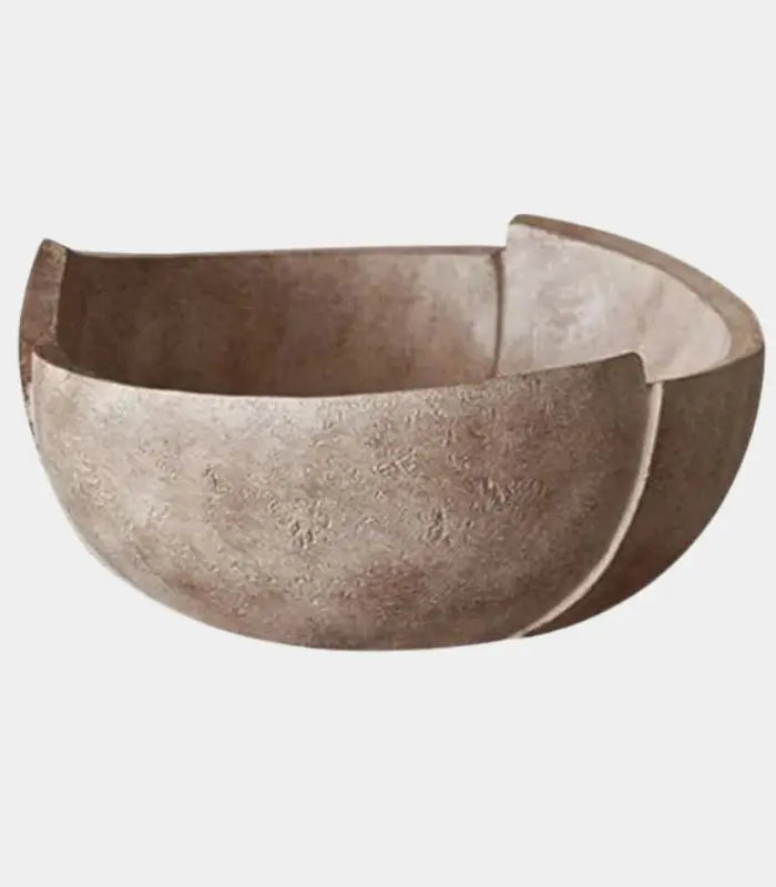 Allette Resin Bowl – Handcrafted Organic Design 29 cm