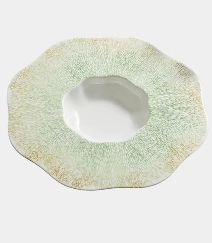 Ariella Ceramic Serving Platter – Hand-Decorated Coastal Design