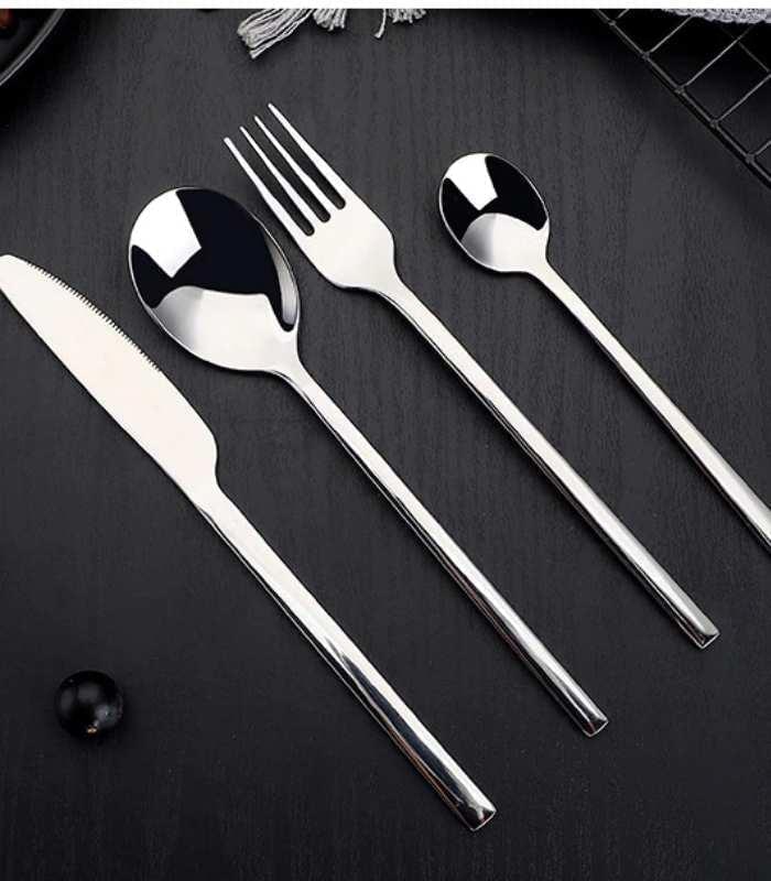 Cutlery Set Boston Contemporary 18/10 Stainless Steel Set for 6