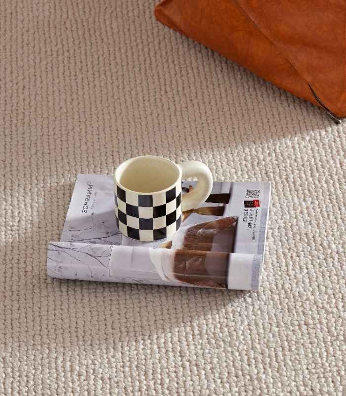 Beach Rock Carpet Indoor Rug New Zealand Wool Solid Handmade