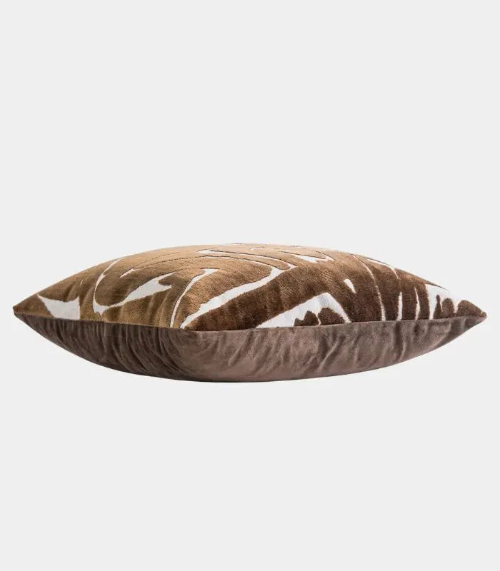 Sabine Woven Cushion Cover – Abstract Brush-Stroke Pattern, 45x45cm