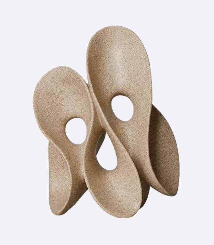Abstract Hollowed-out Irregular Sculpture Decorative Object 30 cm