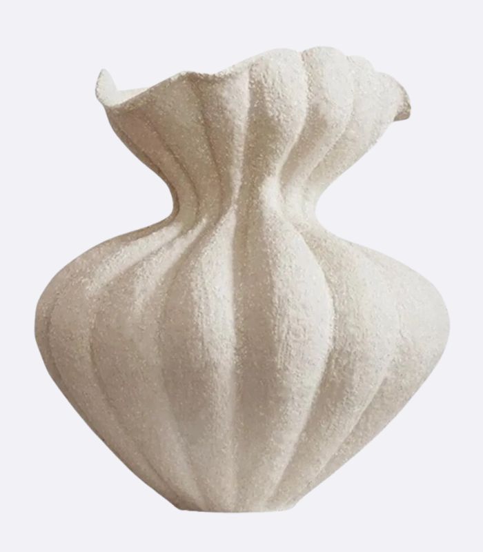 Delmara Tabletop Vase Large Textured