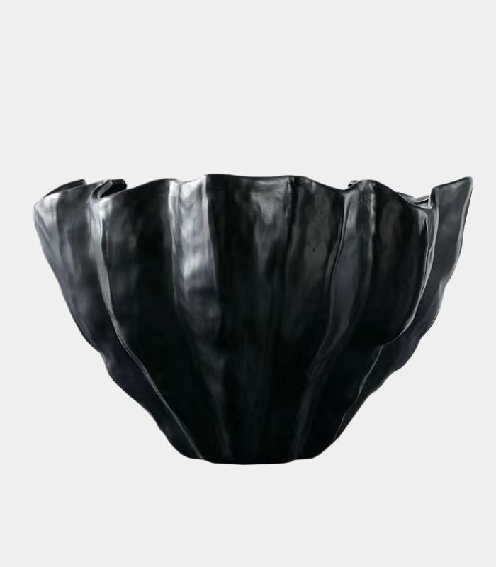 Valetta Sculptural Bowl Resin Large 37 cm