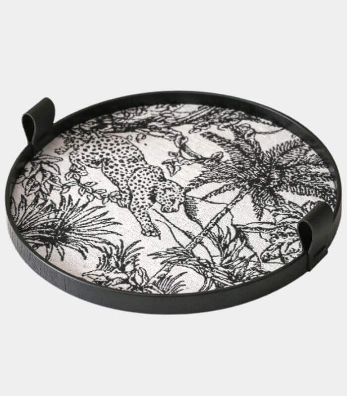 Tropical Chic Round Decorative Tray 30 cm