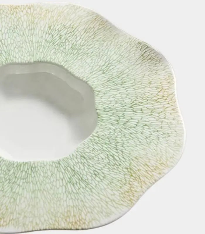 Ariella Ceramic Serving Platter – Hand-Decorated Coastal Design