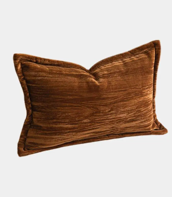Caramel Brown Cushion Cover | Pillow Case Velvet