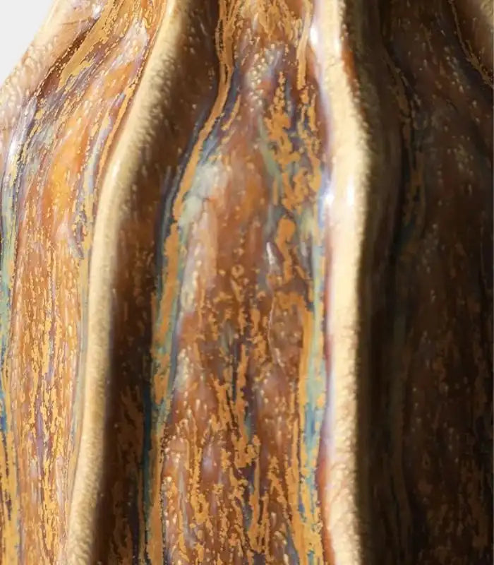Driftwood Ceramic Vase Collection – Artisan Wood-Effect Design