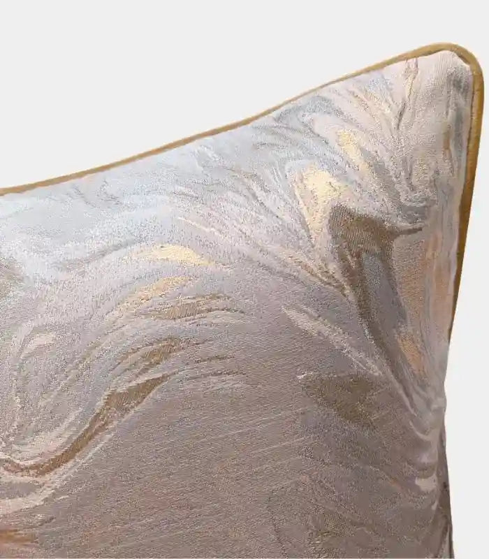 Contemporary Cushion Cover Beige Decorative Pillow Case 45x45cm