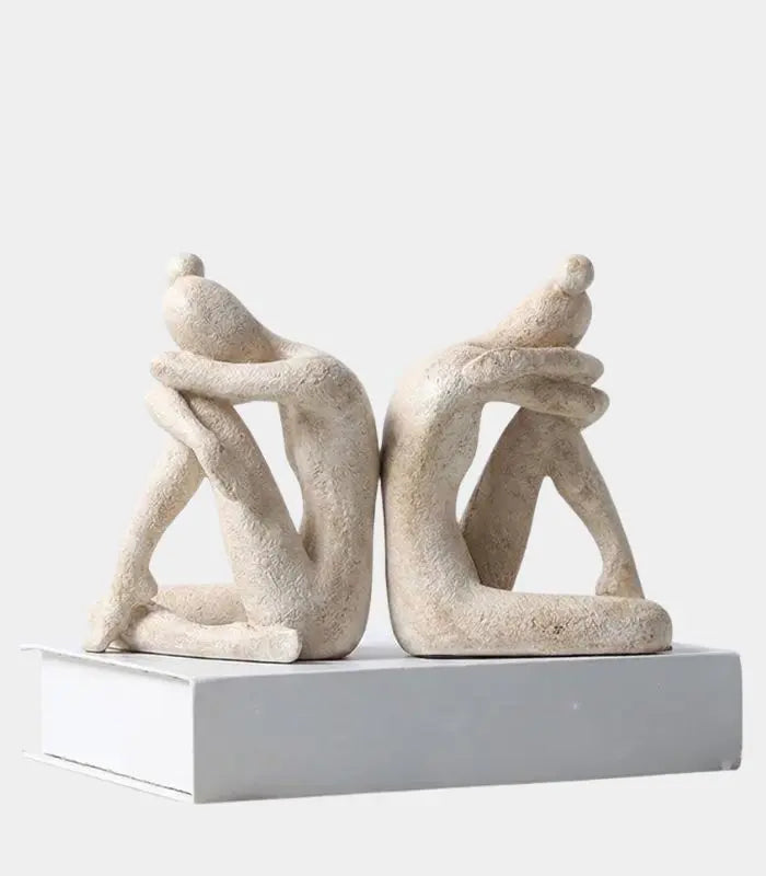 Reverie Decorative Sculptute – Handmade Resin Decorative Object Bookend 14 cm (5.51 in)