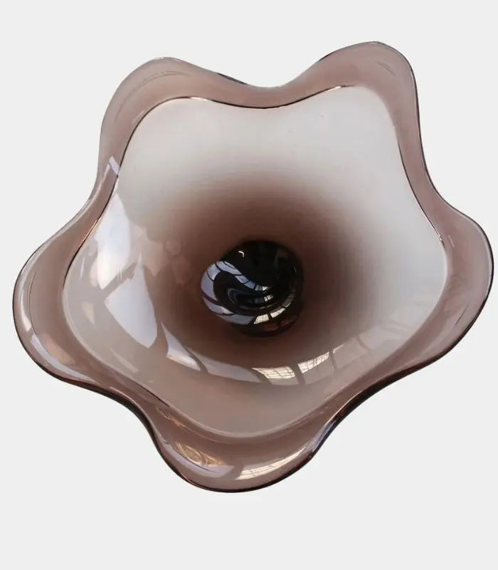 Aurore Glass Sculptural Bowl