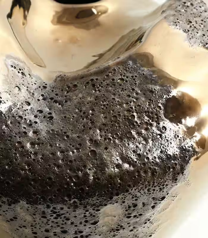 Delvara Sculptural Porcelain Vase – Artisan Gold and Textured Finish