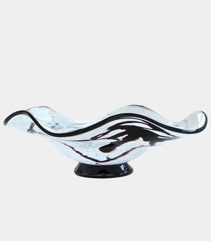 Aveline Art Glass Bowl Handcrafted 35 cm