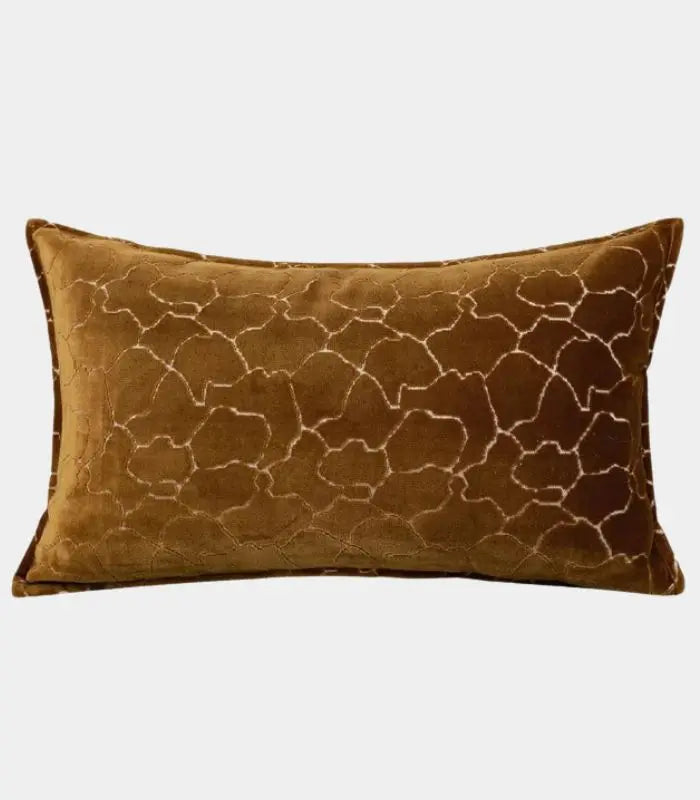 Marrakech Velvet Cushion Cover Brown