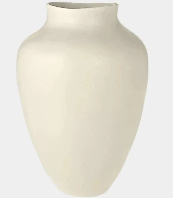 Atelier Ceramic Vase – Classic Amphora Silhouette Ivory