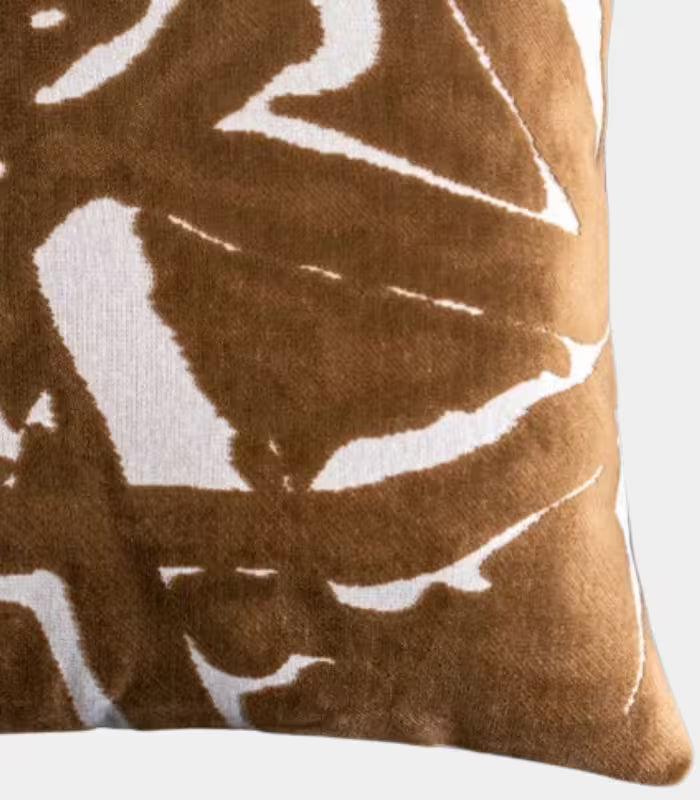 Sabine Woven Cushion Cover – Abstract Brush-Stroke Pattern, 45x45cm