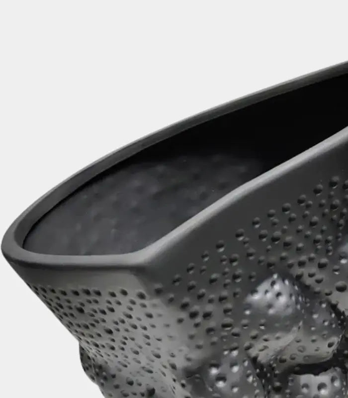 Vesuvius Sculptural Vessel – Volcanic Texture Design