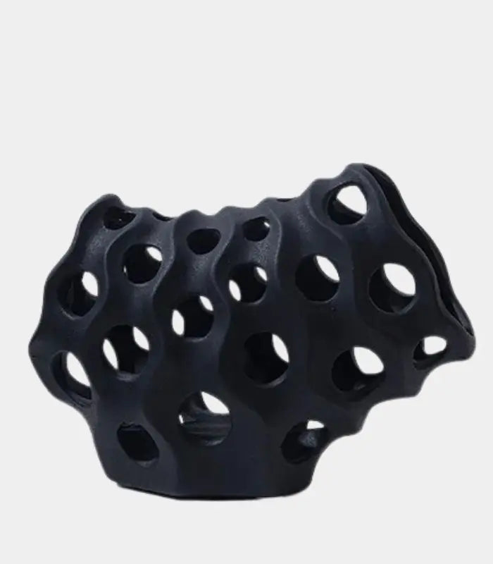 The Reef Dreamer Decorative Coral Sculpture Resin Black