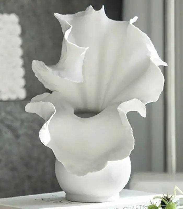 The Iris Sculptural Ceramic Vase