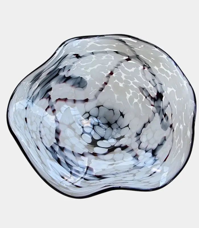 Aveline Art Glass Bowl Handcrafted 35 cm