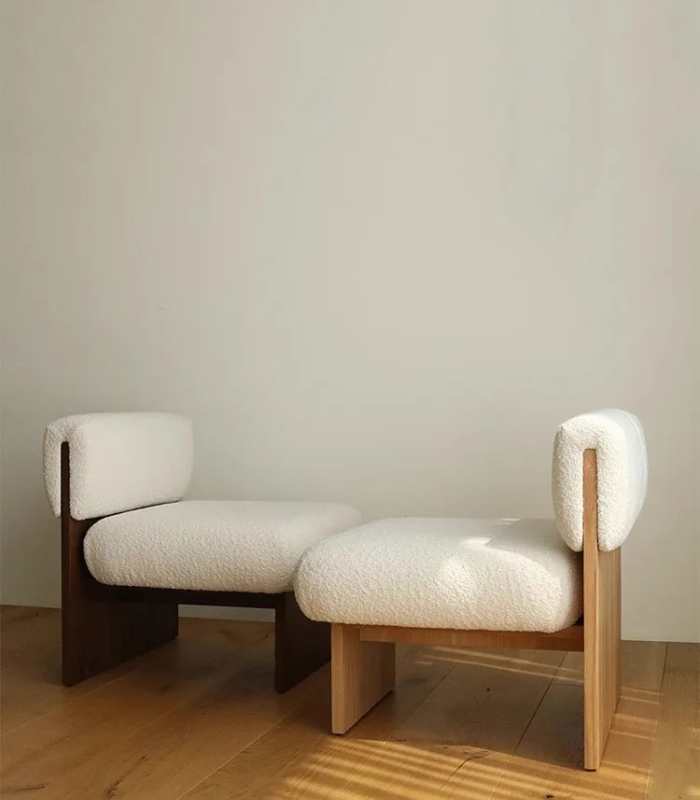 Epic Occasional Chair Boucle & Wood