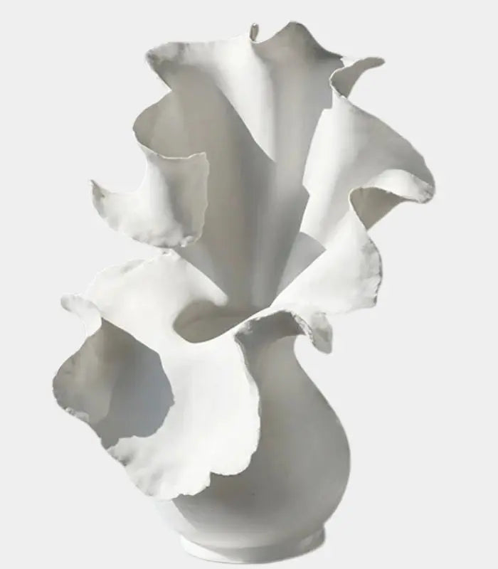 The Iris Sculptural Ceramic Vase