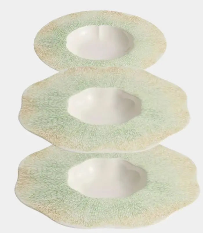 Ariella Ceramic Serving Platter – Hand-Decorated Coastal Design