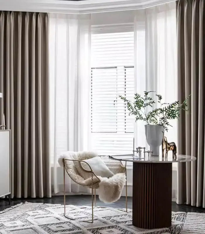 Set 2 Pcs Meridian Smoke Brown Horse Sculpture Set – Contemporary Equine Duo Resin