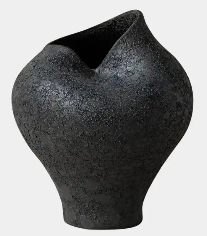 The Lunar Ceramic Vase Handcrafted 29x25 cm