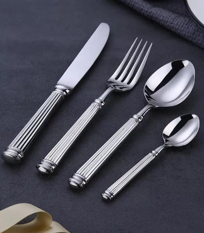 Set of 16 Pcs Aristocrat Flatware Cutlery Set 304 Stainless Steel