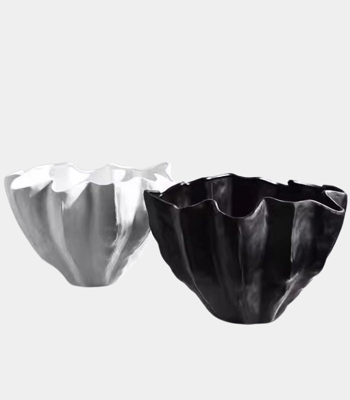 Valetta Sculptural Bowl Resin Large 37 cm