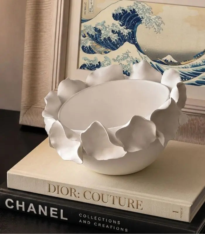 Pétale Handcrafted Ceramic Sculptural Bowl