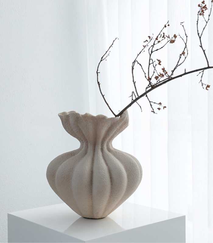 Delmara Tabletop Vase Medium Textured 28 cm