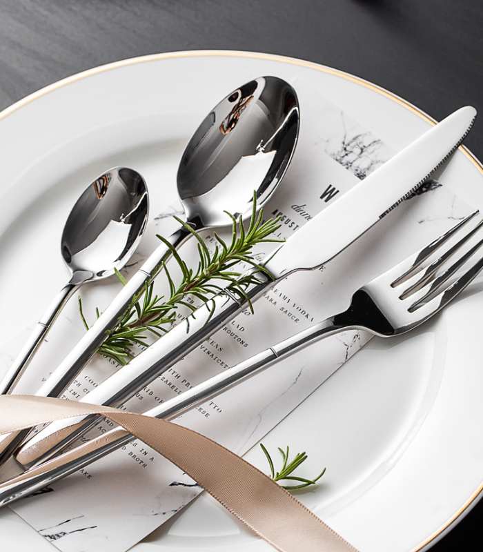 Regency 24-Piece Stainless Steel Cutlery Set