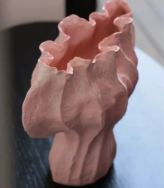 Marisol Handmade Ceramic Vase – Large Sculptural Tabletop Vase 37x27cm