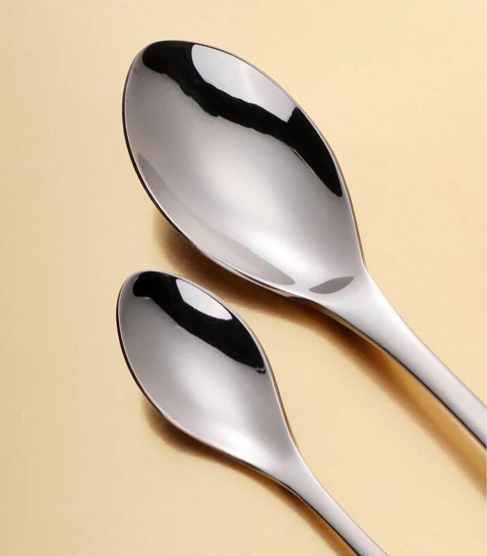 24 Pcs Cutlery Set New York Stainless Steel Flatware 18/8