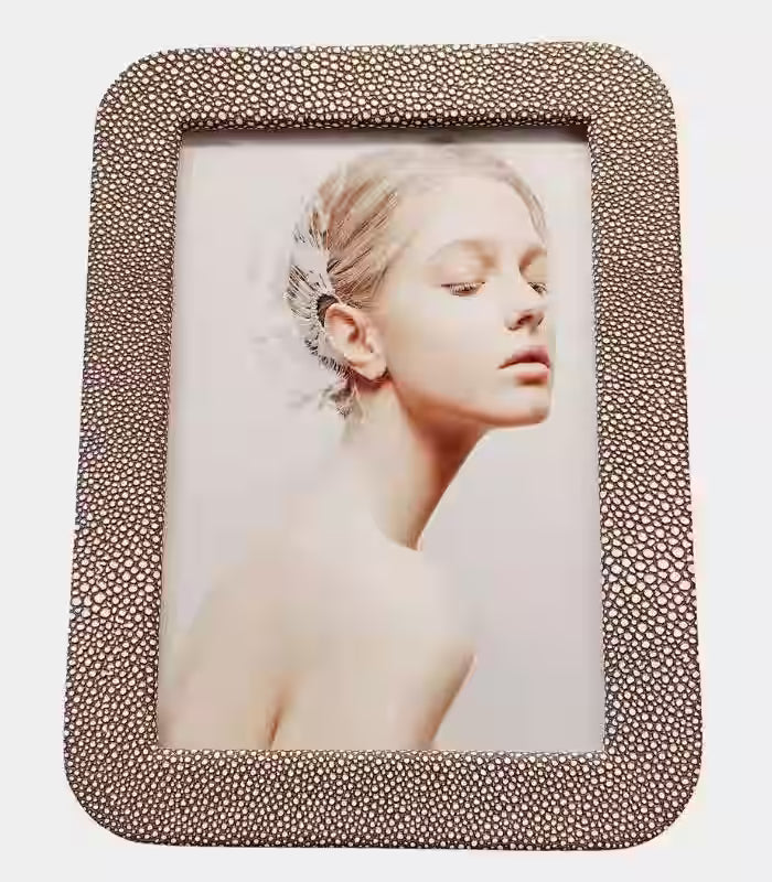 The Caviar Shagreen Photo Frame