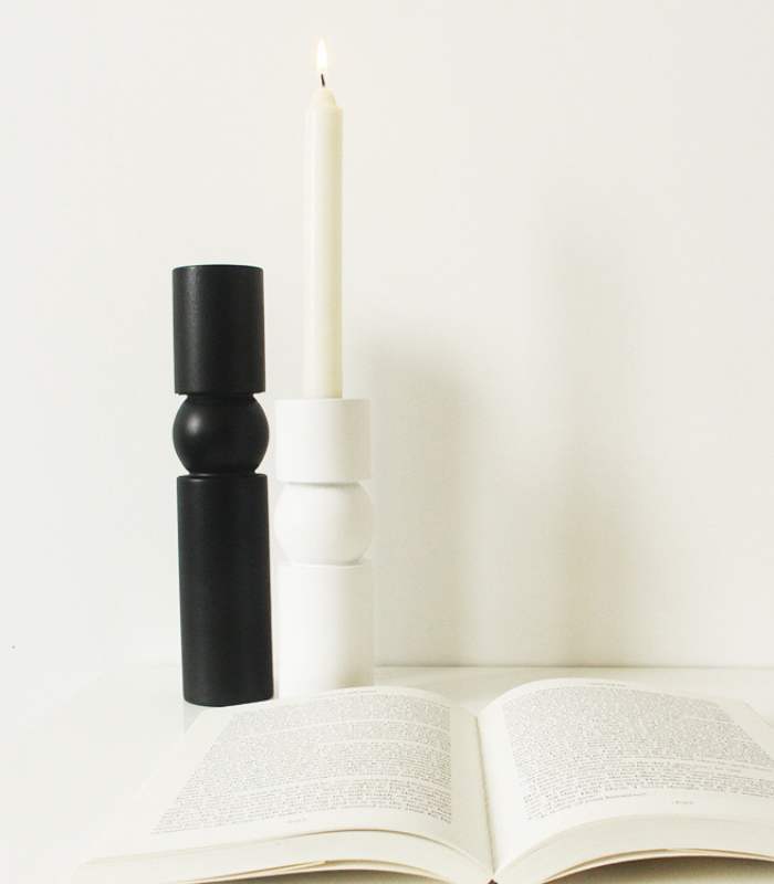 Candleholder Sphere Taper Candle Holder