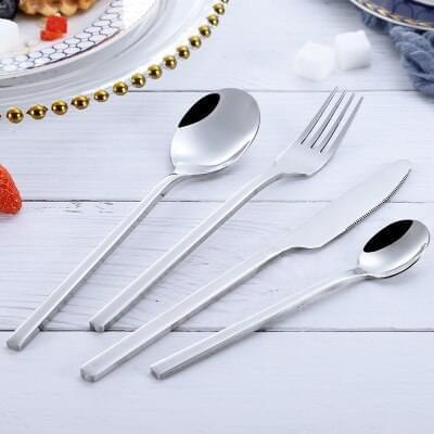 Cutlery Set Boston Contemporary 18/10 Stainless Steel Set for 6