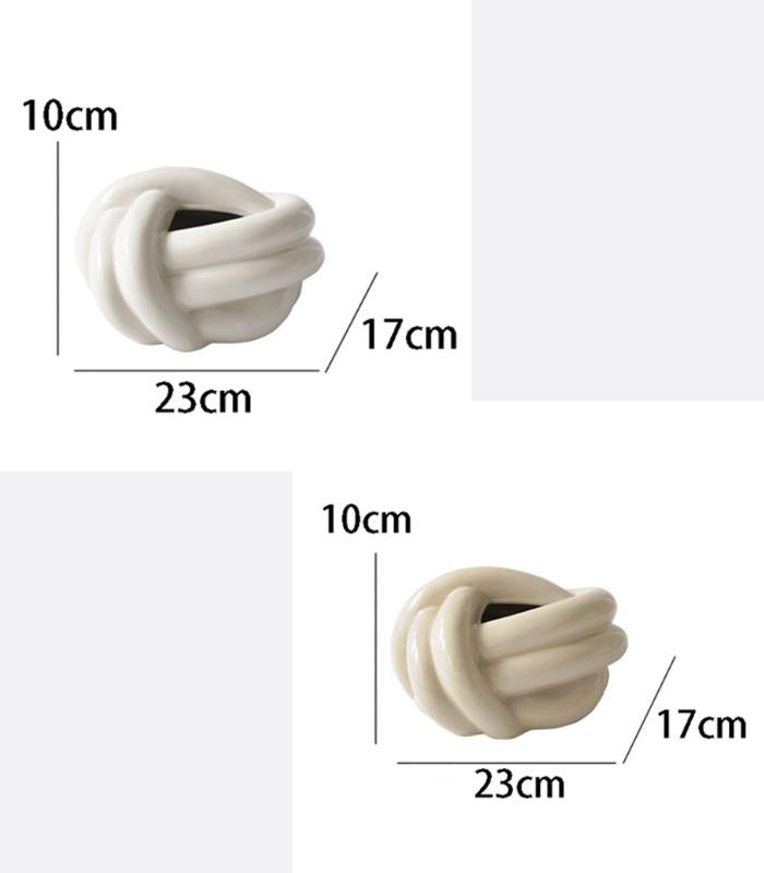 Ceramic Tissue Box Modern 23 cm