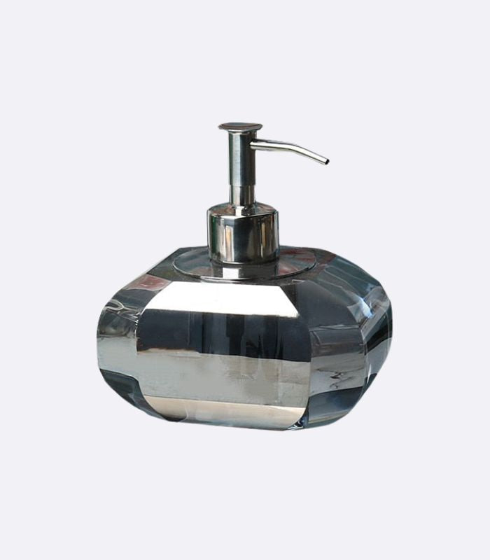 Crystal soap dispenser from Last Aristocrat - beautifully designed soap dispenser made of high-quality crystal with elegant and functional features