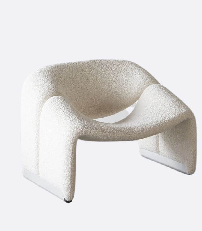 Boucle Chair Living Room 72 cm