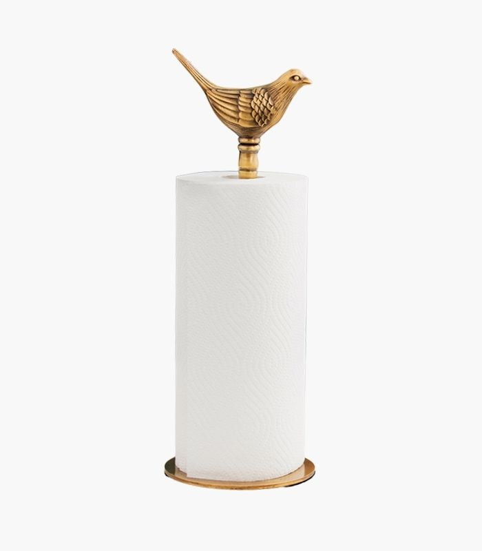 Solid Brass Paper Towel Holder