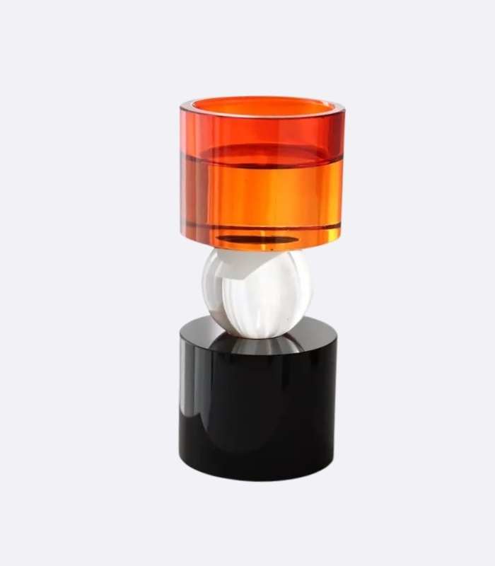 Crystal Candleholder Hollywood Tealight & Pillar Candle Holder 11 cm