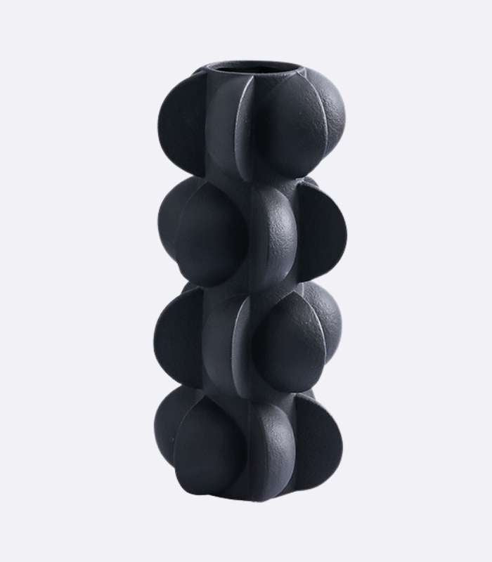 Modern Cylinder Ceramic Tabletop Vase
