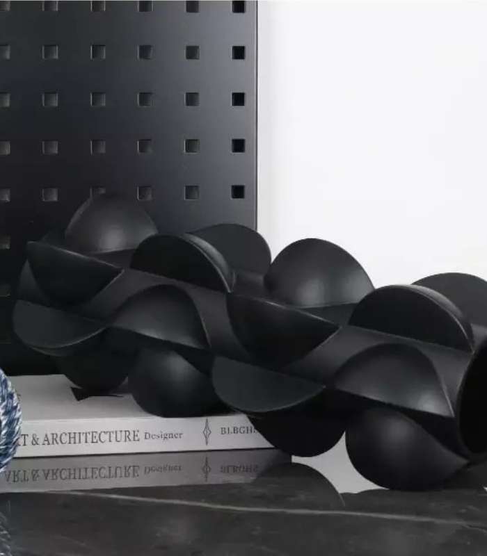 Modern Cylinder Ceramic Tabletop Vase